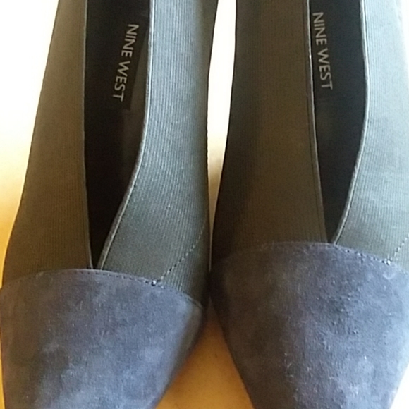 🔥SEXY DEAL🔥Nine West 2-tone suede pumps - Picture 4 of 8